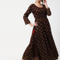 Cheera Double Layer Anarkali Dress - Swadesiicart