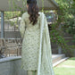 BulBul Fashionista Green Cotton Kurta Set with Dupatta - Swadesiicart