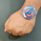 Indianvibez Avengers Metal Rakhi with Fridge Magnet - Kids Rakhi - Swadesiicart