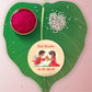 Indianvibez Best Brother in the World Metal Rakhi with Fridge Magnet - Kids Rakhi - Swadesiicart