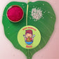 Indianvibez Bhukkad Bhai Metal Rakhi with Fridge Magnet - Kids Rakhi - Swadesiicart