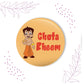 Indianvibez Chota Bheem Metal Rakhi with Fridge Magnet - Kids Rakhi - Swadesiicart