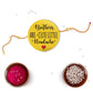 Indianvibez Brothers are Cute Little Headache Metal Rakhi with Fridge Magnet - Kids Rakhi - Swadesiicart