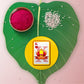 Indianvibez King Bhai Metal Rakhi with Fridge Magnet - Kids Rakhi - Swadesiicart