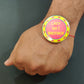 Indianvibez Lazy No 1 Brother Metal Rakhi with Fridge Magnet - Kids Rakhi - Swadesiicart