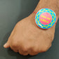 Indianvibez Maa Da Ladla Metal Rakhi with Fridge Magnet - Kids Rakhi - Swadesiicart