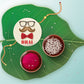 Indianvibez Moustache Bhai Metal Rakhi with Fridge Magnet - Kids Rakhi - Swadesiicart