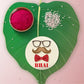 Indianvibez Moustache Bhai Metal Rakhi with Fridge Magnet - Kids Rakhi - Swadesiicart