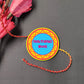 Indianvibez Nautanki Bhai Metal Rakhi with Fridge Magnet - Kids Rakhi - Swadesiicart