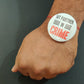 Indianvibez Partner in Crime Metal Rakhi with Fridge Magnet - Kids Rakhi - Swadesiicart