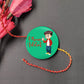 Indianvibez Phone Addict Metal Rakhi with Fridge Magnet - Kids Rakhi - Swadesiicart