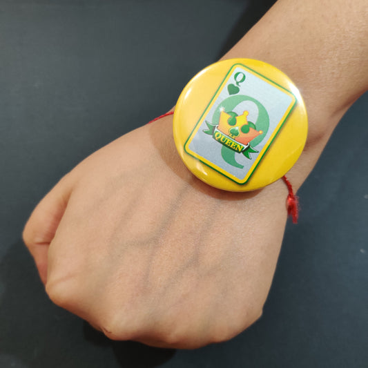 Indianvibez Queen Metal Rakhi/Lumba with Fridge Magnet - Kids Rakhi - Swadesiicart
