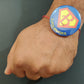 Indianvibez Super Brother Metal Rakhi with Fridge Magnet - Kids Rakhi - Swadesiicart