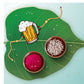 Indianvibez Wooden Beer Rakhi |Food Rakhi for Brother with Swag - Kids Rakhi - Swadesiicart