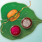 Indianvibez Burger Wooden Rakhi, Food Rakhi for Brother - Kids Rakhi - Swadesiicart