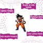 Indianvibez Goku Wooden Rakhi, Anime Rakhi for Brother India - Kids Rakhi - Swadesiicart