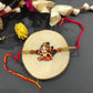 Indianvibez Lord Hanuman Wooden Rakhi for Brother, Divine & Spiritual Rakhi for Bhai , Bhaiya - Kids Rakhi - Swadesiicart