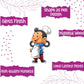 Indianvibez MasterChef Bhai Wooden Rakhi, Rudraksha Rakhi for Brother - Kids Rakhi - Swadesiicart