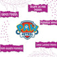 Indianvibez Paw Patrol Wooden Rakhi for Kids, Cartoon Rakhi - Kids Rakhi - Swadesiicart