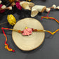 Indianvibez Piggy Bank Wooden Rakhi, Cute Rakhi for Brother - Kids Rakhi - Swadesiicart
