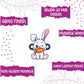 Indianvibez Rabbit Wooden Rakhi, Cute Animal Rakhi - Kids Rakhi - Swadesiicart
