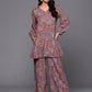 Ahalyaa Women's Traditional Wear Co-ods - Teal Blue