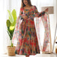 Lorenvalley Fashion Women Tabby Organza Silk Fully Flair Kali Pattern Anarkali Pant With Dupatta Set - Red | Swadesiicart