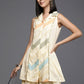 Ahalyaa Women's Traditional Wear Co-ods - Off-white - Swadesiicart