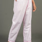 Breathables Women Cotton Night Suit Shirt And Pants Co-Ord Set Pink I Nightwear | Loungewear Set
