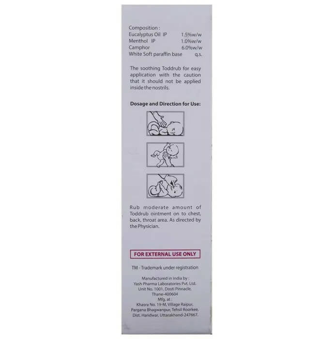 KLM Toddrub Ointment - Swadesiicart