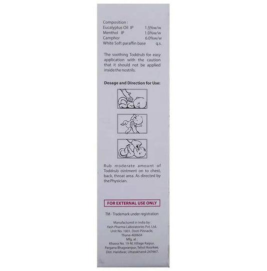 KLM Toddrub Ointment - Swadesiicart