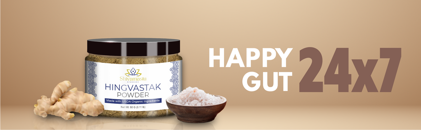 Shivamastu Ayurveda Hingvastak Powder - Swadesiicart