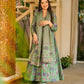 Aayaa Designer Cotton Silk Suit - Light Green