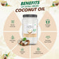 Farm Naturelle 100% Pure Organic Extra-Virgin Cold Pressed Coconut Oil - Swadesiicart