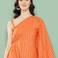 Ahalyaa Women's Traditional Wear Co-ods - Orange
