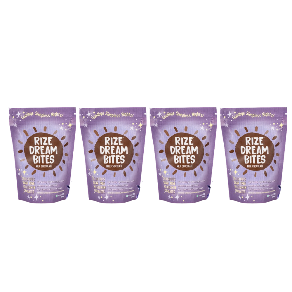 Rize Energy Bar Dream Bites - Milk Chocolate | Swadesiicart