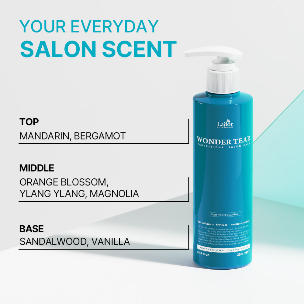 La'dor Wonder Tear - 50 Seconds Moisture Bonding Korean Treatment - for Dry, Frizzy & Damaged Hair - Swadesiicart