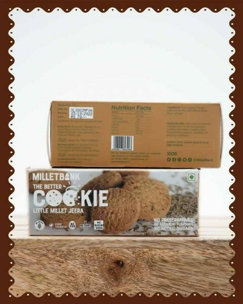 My Millet Basket Little Millet Jeera Cookie (Millet Bank) | Swadesiicart
