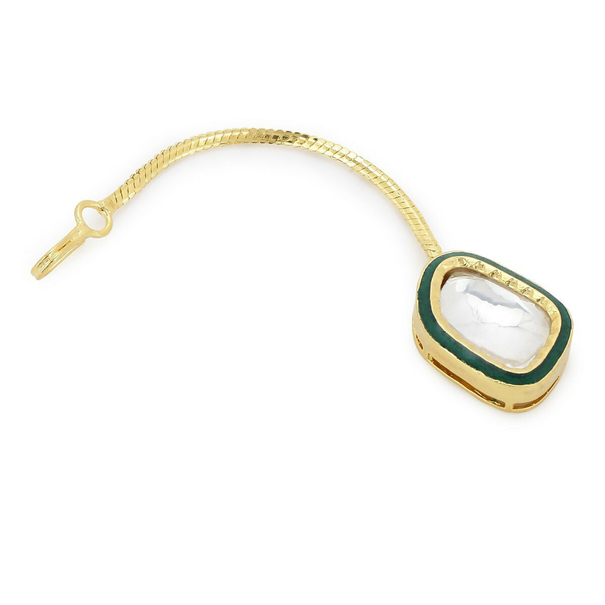 Kundan Maang Tikka- Ruby Raang | Swadesiicart