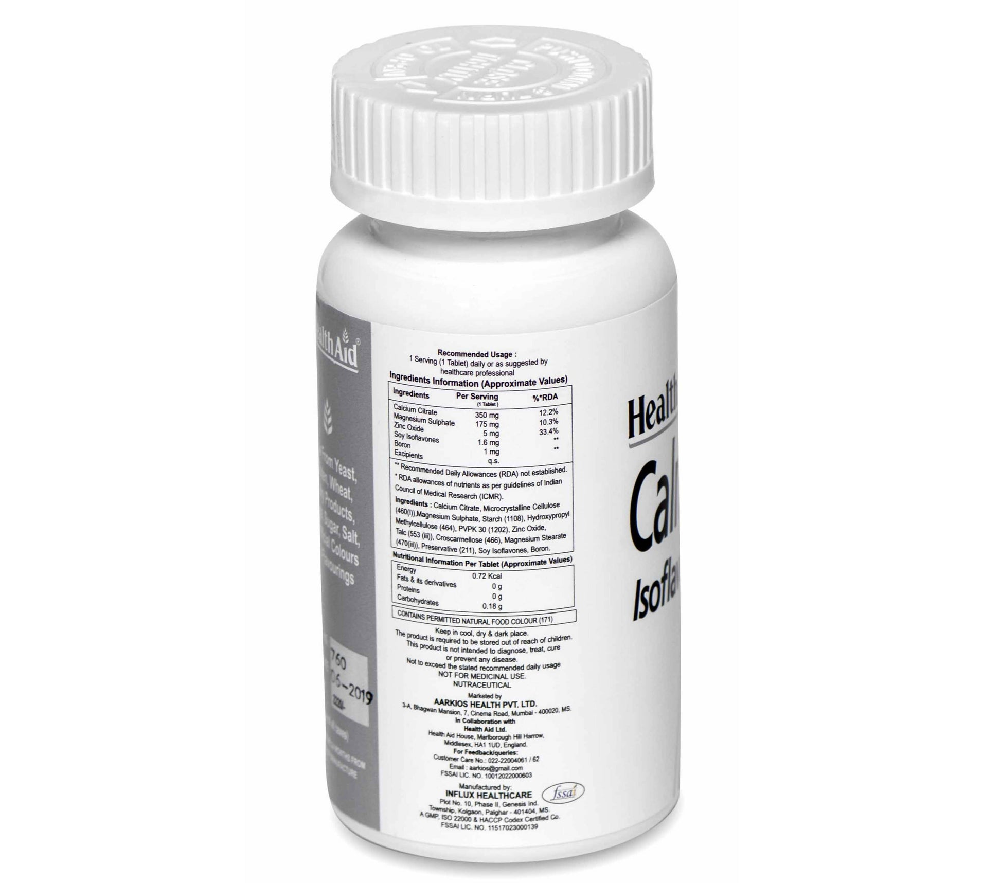 HealthAid Calmagzinc Tablets - Swadesiicart