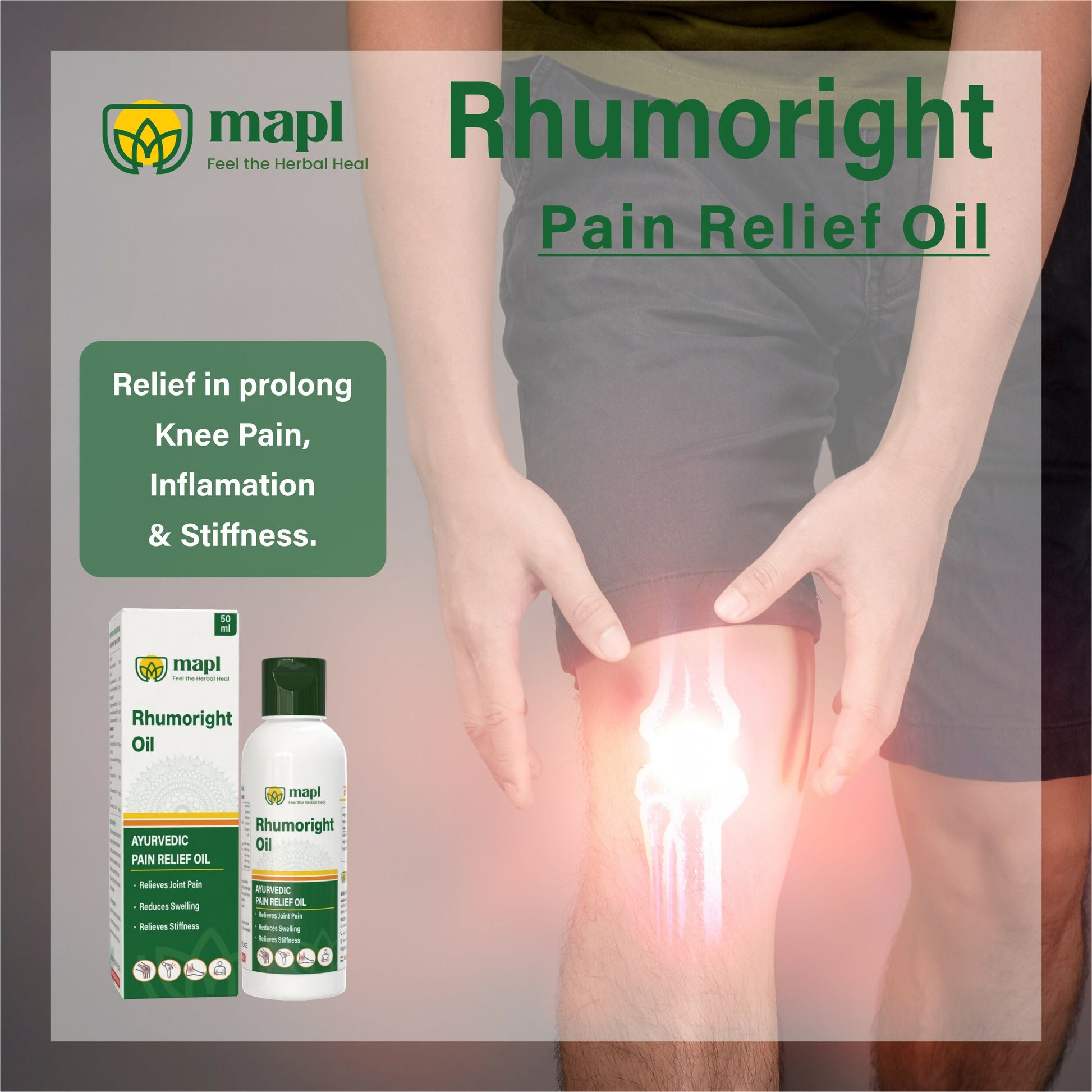 MAPL Rhumoright Oil | Swadesiicart