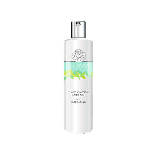 Mitvana Delicate & Comforting Intimate Wash (with Neem & Chamomile) - Swadesiicart
