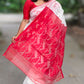 Exclusive Collection White Red White Red Jamdani Saree - Swadesiicart