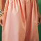 Peach Georgette Handwork Unstitched Dress Material - Hanika | Swadesiicart