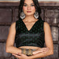 Shree Shyam Fashion Teal Green Silk Saree