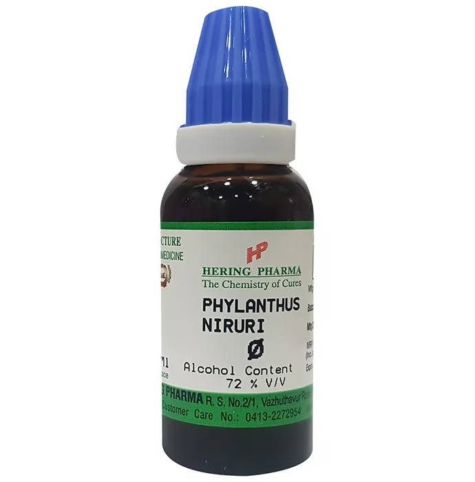 Hering Pharma Phylanthus Niruri Mother Tincture Q | Swadesiicart