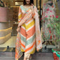 Partywear Designer Maslin Multi Stitched Suit With Dupatta - Tanisha | Swadesiicart
