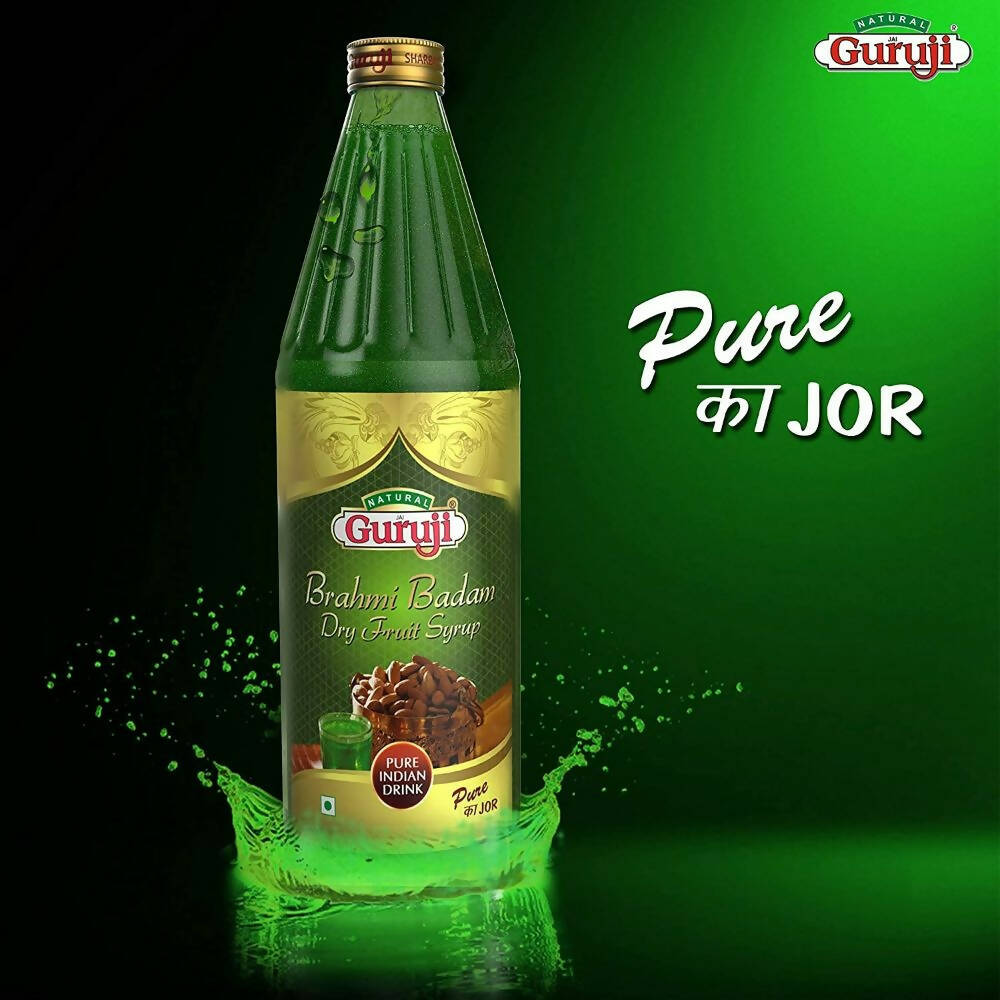 Jai Guruji Brahmi Badam Dry Fruit Syrup | Swadesiicart