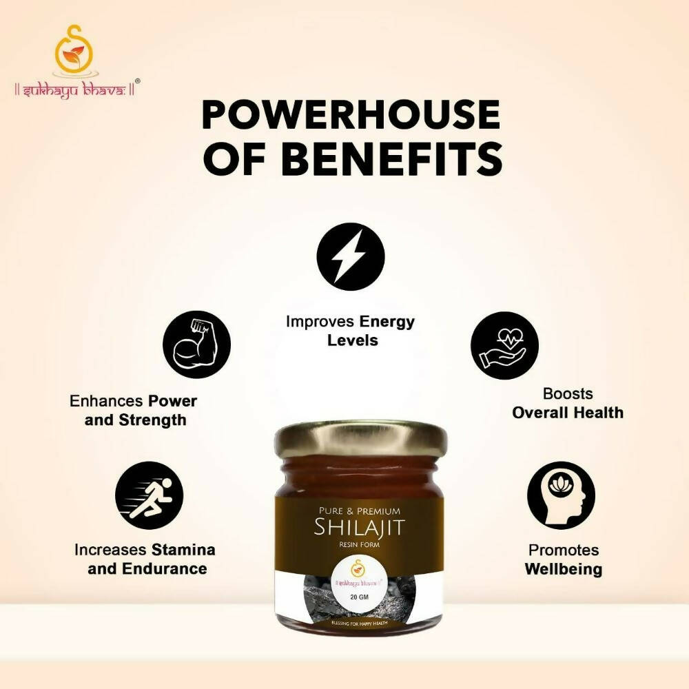 Sukhayu Bhava Pure & Premium Sj Resin Form - Swadesiicart