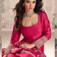 Aarshi Fashions Pink Silk Wedding Gowns